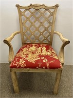 Chippendale style arm chair