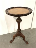Mahogany candle stand