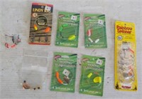 Assortment of Different Fishing Worm Harness