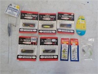 Assortment of The Swedish Pimple Lures.