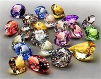 5 Total Cut GEMSTONES assorted Types/Sizes