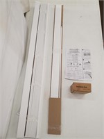 CORDLESS FAUX WOOD BLINDS WHITE