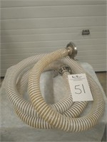 10.5 Ft Transfer Hose with 3" Fittings