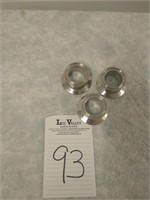 3 - 2.5" to 2"  Tri Clover Reducers