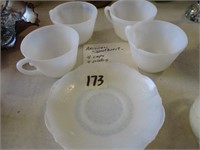 American Sweet Heart Cups & Saucers