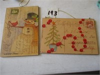 Wood Post Cards