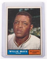 1961 TOPPS WILLIE MAYS BASEBALL CARD #150