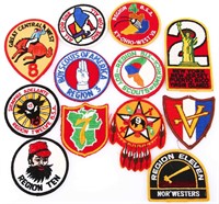 BOY SCOUTS OF AMERICA REGION PATCHES