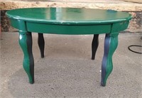 Green Oval Coffee Table