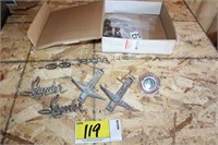 Assorted Emblems for Corvair Spyder