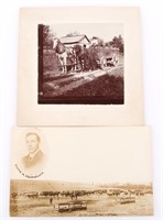 OREGON RANCHER POST CARD AND CABINET CARD