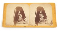 C. ZIMMERMAN "DOMESTIC LIFE, SIOUX INDIANS" STEREO