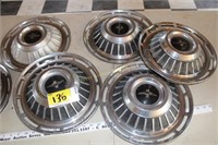 6 Monza 900 hub caps