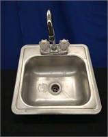 Kingsford Stainless Steel Sink with Faucet