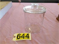 Sterilizes Glass Jar
