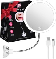 FITNATE 10x Magnifying Makeup Mirror with Lights