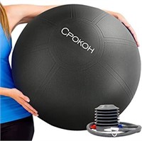 Anti Burst Slip Resistant Yoga Ball,