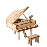 Robotime Classical 3D Wooden Grand Piano Model