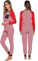 Aibrou Christmas Family Pajamas Matching Sets