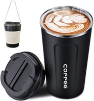 ROCONTRIP Travel Coffee Cup Vacuum Double Walled