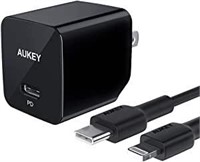 New sealed, Aukey usb-c pd charger