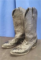 Pair Black Laredo Boots Size 8.5D