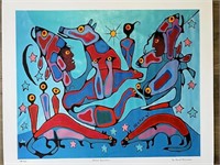 SHAMAN APPRENTICE BY NORVAL MORRISSEAU-GICLEE