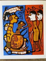 THE LAND BY NORVAL MORRISSEAU-GICLEE