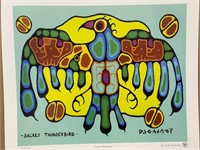 GREEN THUNDERBIRD-NORVAL MORRISSEAU