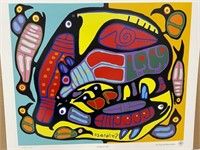 CIRCLE OF LIFE BY NORVAL MORRISSEAU