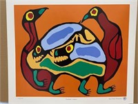 WOODLAND CREATURES BY NORVAL MORRISSEAU