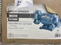 Master Mechanic SBG-150K 6" Bench Grinder 1/2HP