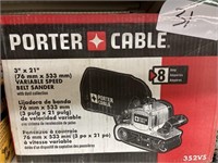 Porter Cable 352VS Belt Sander Variable 3"x21"