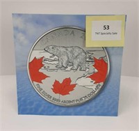 RCM 2016 CANADIAN 25 CENT 9999 FINE SILVER COIN
