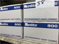 Sunlite Exit/ Emergency Light Combo LED #05270