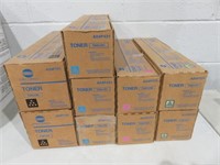 (9) Konica Minolta Asst. Toners