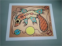 Sacred Beaverk by Norval Morrisseau Fine Art