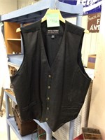 wilson leather Vest Size XXL