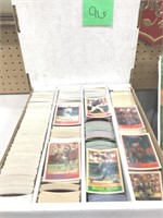 75'- 90' Lg box of baseball cards/  some motion