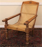 19th C. Teak Plantation Chair