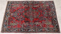 C. 1940 Hand Knotted Iranian Rug, 4'11" x 3'3"