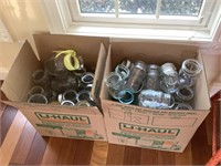 (2) Boxes: Canning Jars
