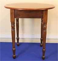 Antique Walnut Stand on Turned Legs