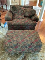 Oversized Chair & Ottoman