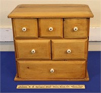 Small 5-Drawer Sewing Cabinet