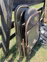 FOLDING METAL CHAIRS