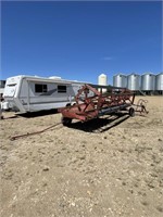 1971 Massey Ferguson 18ft hay swather model 35