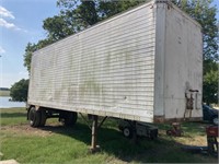28' SEMI TRAILER  WITH CONTENTS