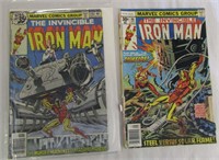 2 Marvel Iron Man Comic Books