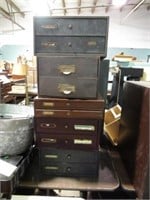 5 WATCH PARTS CABINETS